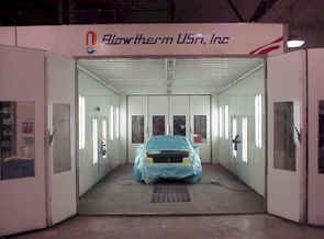 State of the art paint booths